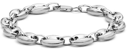 Tuscany Silver Women's Sterling Silver Gucci Chain Bracelet