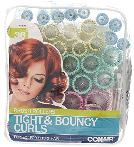 Conair Brush Rollers, Curl & Body 36 Pieces