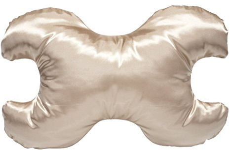 Save My Face! Pillow THE Original Anti-Wrinkle PILLOWETTE Le Grand Pillow (Satin, Champagne)
