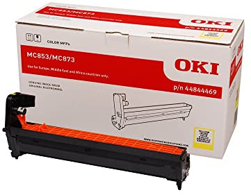 OKI Gelb Original Trommel-Kit für MC853DN MC853DNCT MC853DNV MC873DN MC873DNC MC873DNCT MC873DNV MC873DNX