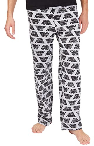 Disney Mens Star Wars Lounge Pants Grey Large