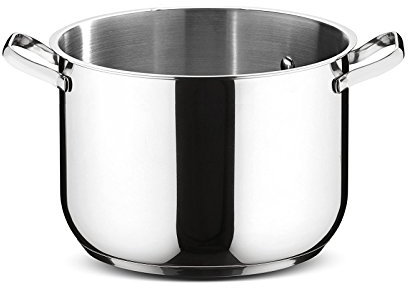 Lagostina Sfiziosa Pentola, Acciaio Inossidabile, Grigio, 18 cm