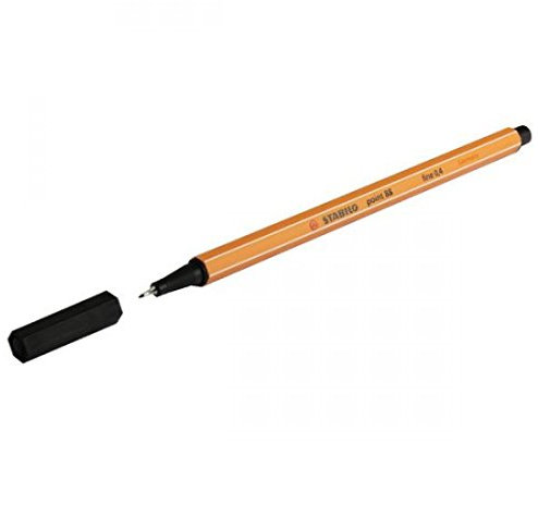 Stabilo Point 88 Fineliner Stift Schwarz 88/46