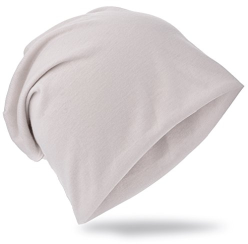 Miobo Slouch Beanie Mütze, Long, Unifarbe, Herren Damen