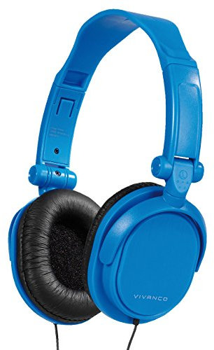 Vivanco 20 Black Casque stéréo DJ (Pliable, 1,80 m Longueur du câble)