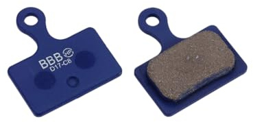 BBB CyclingDiscStop HP Bio bromsbelägg med hög prestanda för Shimano Flat-Mount BR-RS505/805, 1 par (2 stycken)