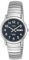 Timex Classic Men's Quartz Watch with Blue Dial Analogue Display and Silver Stainless Steel Bracelet T20031PF