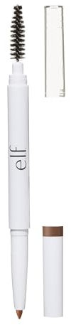 e.l.f., Instant Lift Brow Pencil, doppia estremità, precisa, punta fine, modella, definisce, riempie le sopracciglia, contorna, pettina, doma, Taupe, 0,18 g