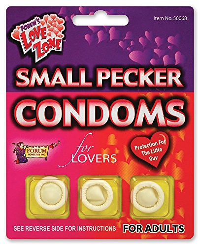 Small Pecker Condom, One Size.