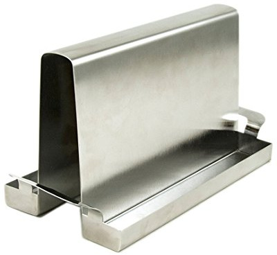 Charcoal Companion Bacon Grillgestell, Perfekter Speck jedes Mal, silber, 12.5 x 27.51 x 14.5 cm, CC3123