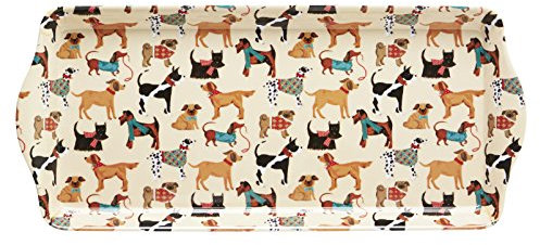 Ulster Weavers - Scodella per cereali, motivo: cane, beige, Small