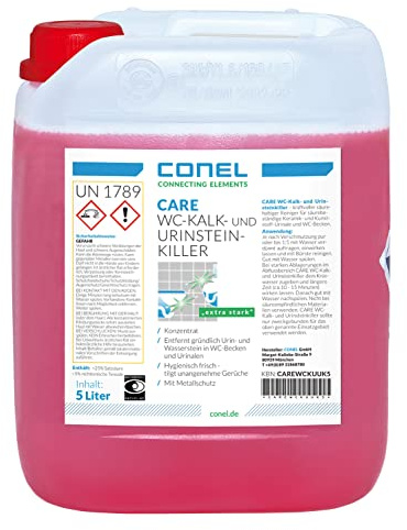 CARE S 82 WC-Kalk-/Urinsteinlöser 5 Ltr. Kanister Konzentrat salzsäurehalt.