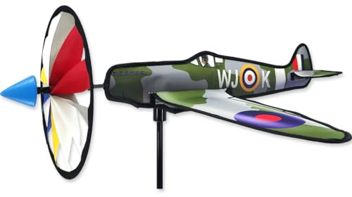 Premier Kite PKSPIT_GPETIT Girouette Avion, Multicolore, 50 x 50 x 89 cm