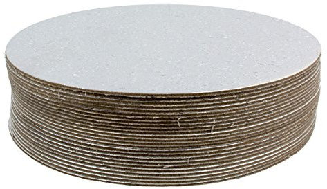 Culpitt Cut-Edge Round Boards - Packs of 25 - Cake Decorating Wedding Support Cards 1.8mm … (9 Inch)