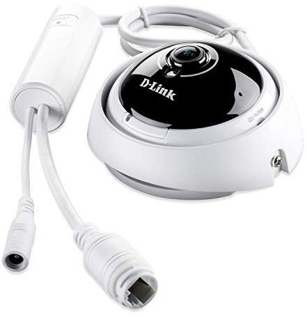 D-Link Vigilance Full HD 3MP Panoramic Poe Camera DCS-4622 360 ° Surveillance 2 Way audio Motion Detection WDR Onboard SD Recording Day/Night