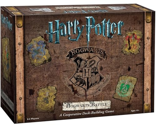 USAopoly, Harry Potter: Hogwarts Battle, Board Game, Ages 11+, 2-4 Players, 30-60 Minute Playing TIme