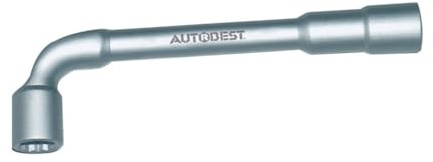 Clé à pipe débouchée, polie satinée, 6/12 pans, diamètre 13 mm - AUTOBEST