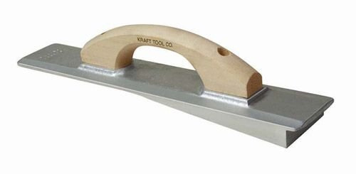 Concrete Hand Float w/Bevel Magnesium 8 Bevel 16 x 3.25 Kraft Tool