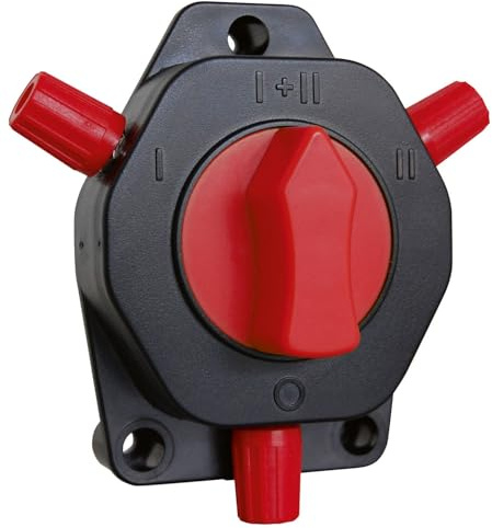 Kerbl 2 Stück Zaunschalter für Weidezaun Elektrozaun für 2 Separate Zaunsysteme