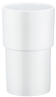 Portaspazzolone WC spazzole di ricambio in vetro in porcellana; o334