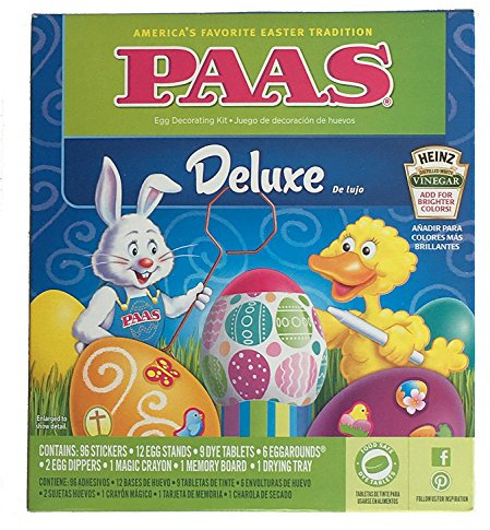 Paas Classic Egg Decorating Kit With 3 Bonus Neon Dye Colors