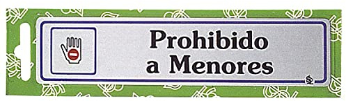 WOLFPACK LINEA PROFESIONAL - Rotulo Prohibido A Menores