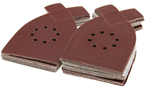 OTOTEC 50 st slipark sandpapper sandpapper för BLACK & DECKER KA220G KA230
