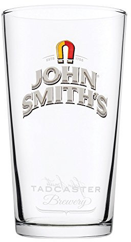 John Smith de verres à pinte. JOHN Smiths Extra lisse Verre à pinte CE 568 ml