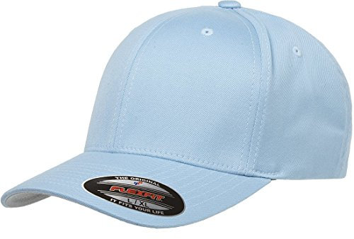 Flexfit Herren Baseball Cap Blau Carolina-Blau Erwachsene Small/Medium (6 3/4 - 7 1/4)