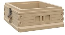 Apimaye Insulated Medium Super. Standard 10 Frame Langstroth Sized Super for bee Hives (Orange)