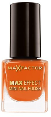 Max Factor Max Effect Mini Nail Polish 25 Bright Orange, 1er Pack (1 x 5 ml)