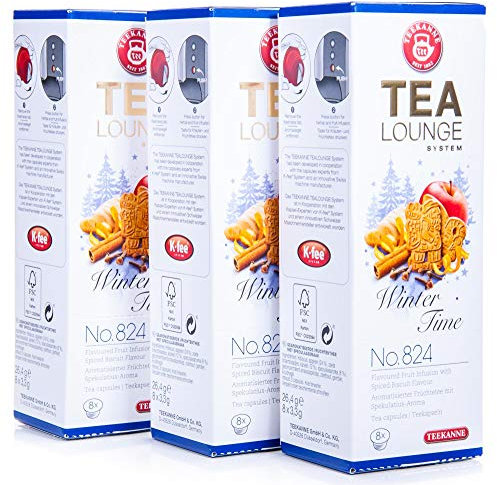 Tealounge Capsule - Winter Time No. 824 Tè alla frutta (3 x 8 capsule)