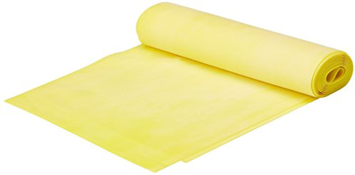 Thera Band ORIGINAL Übungsband Fitnessband inkl. Tasche 2,5 m, Leicht GELB