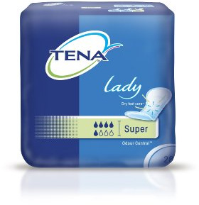 Einlagen Tena Lady Super 6x28Stk Odour Control weiß