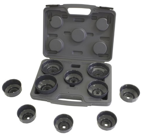 Lisle 61450 10-Piece HD End Cap Wrench Set