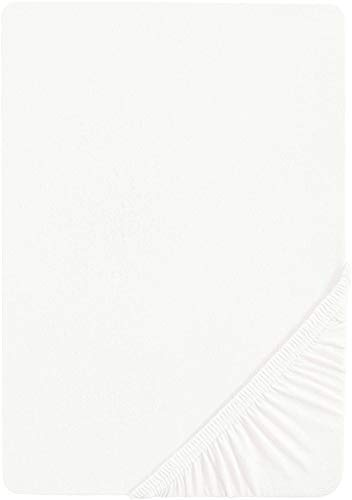 biberna Feinbiber Spannbetttuch 60x120-70x140 cm beige | 100% Baumwolle Flanell | Spannbettlaken Biber für Kinderbetten | Made in Germany | weich & mit Rundumgummizug | Modell 0002744