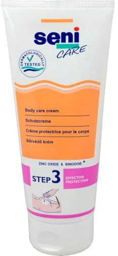 Seni Care Schutzcreme mit Zinkoxid, 200 ml Creme