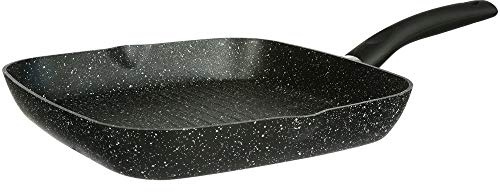 SECRET DE GOURMET grill, diameter 28 cm, snidad aluminium 'sten'