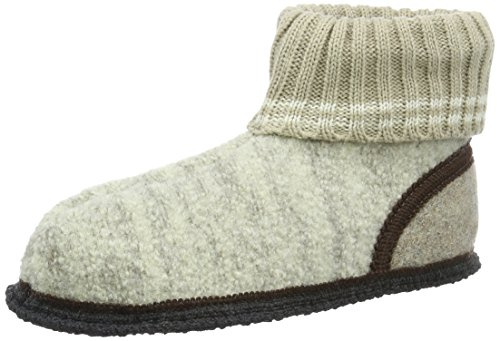 Beck Unisex Oetz Flache Hausschuhe, Beige, 39 EU