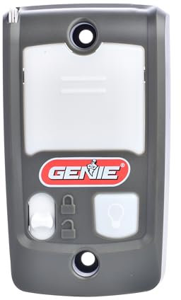 Genie GBWCSL2 GBWC2-BX, GPWC-BX, GWC-2, GPWC-2WLB Garage Door Opener Wall Console, Plastic, Gray