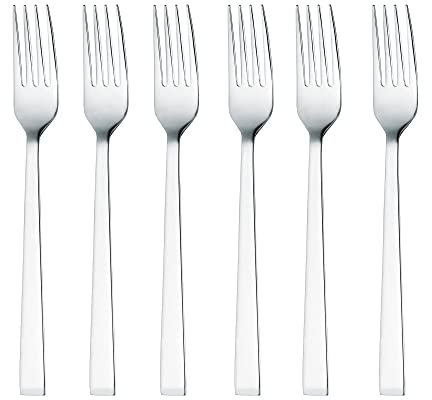 GRÄWE® 6 x Menügabel aus 18/10 Edelstahl, Serie Kopenhagen