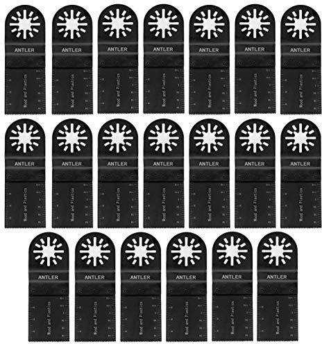 Antler AB35WB Wood Blades fits Fein Bosch Makita Oscillating Multitools (Pack of 20)