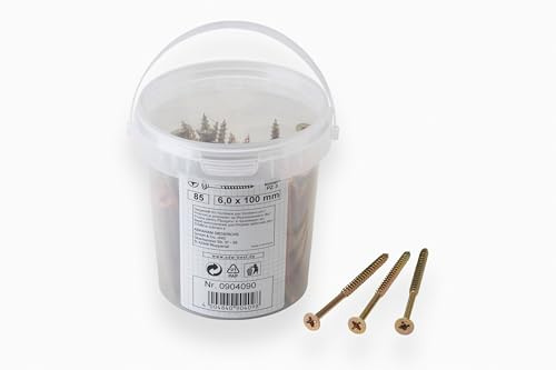 Meister Vis universelles 6 x 100 mm, 85 pièces, 904090