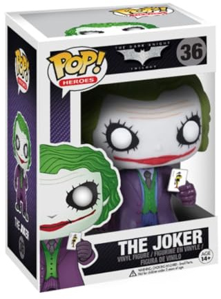 Funko POP! Heroes Dark Knight the Joker - Collectable Vinyl Figure - Gift Idea - Official Merchandise - Toys for Kids & Adults - Movies Fans - Model Figure for Collectors and Display