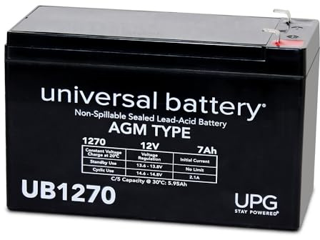 UPG UB1270-12V 7AH SLA Battery