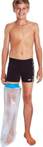 Wasserdichte Gipsabdeckung für Kinder mit langem Bein, für Dusche, Bad, Wundbarriere, Verbandschutz, wasserdichter Gipsbeutel für Kinder, Fußknöchel, orthopädischer Stiefel, Teil weg von Feuchtigkeit,