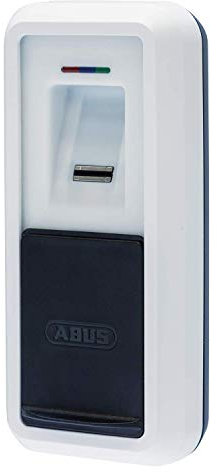 ABUS One Fingerscanner CFS3100 für Haustür, Wohnungstür und Terrassentür - smarter Türöffner - Zubehör für Loxeris One, Wintecto One, Cylox One und CFA3100 - mit Verdeck für den Sensor - weiß