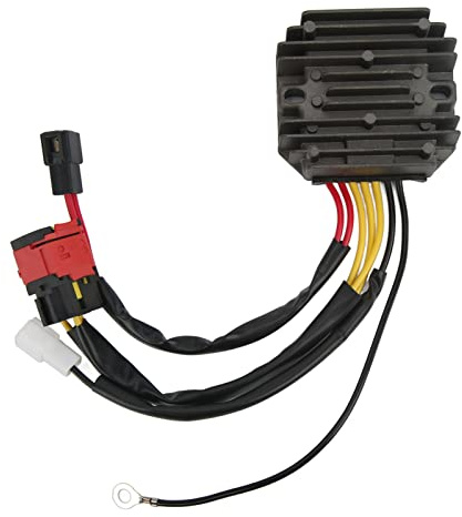 Raddrizzatore Regolatore di Tensione, Stabilizzatore di Tensione Impermeabile Anti-interferenza 12V Accessorio Motore Moto in Lega di Alluminio per Himalayan 2018‑2021 Regolatori di tensione