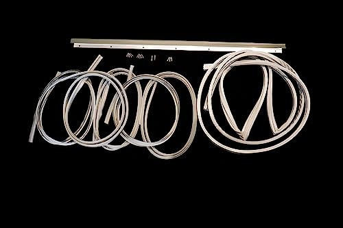 U.S. Cooler Standard Size Door Gasket, Single Dart, and Sweep Replacement Set with Hardware KIT
