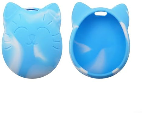 Sumsoctober Custodia in silicone, comoda soluzione di trasporto per dispositivi Tamagotchi (blu)
